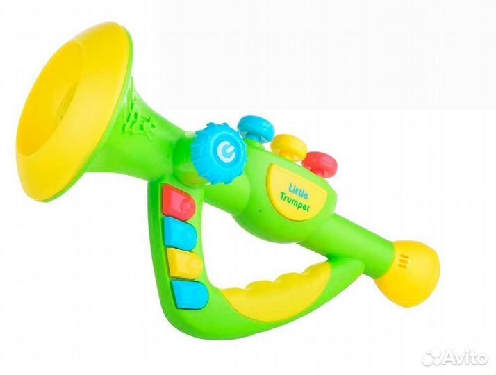 Труба музыкальная Little Trumpet детская, 12 режим