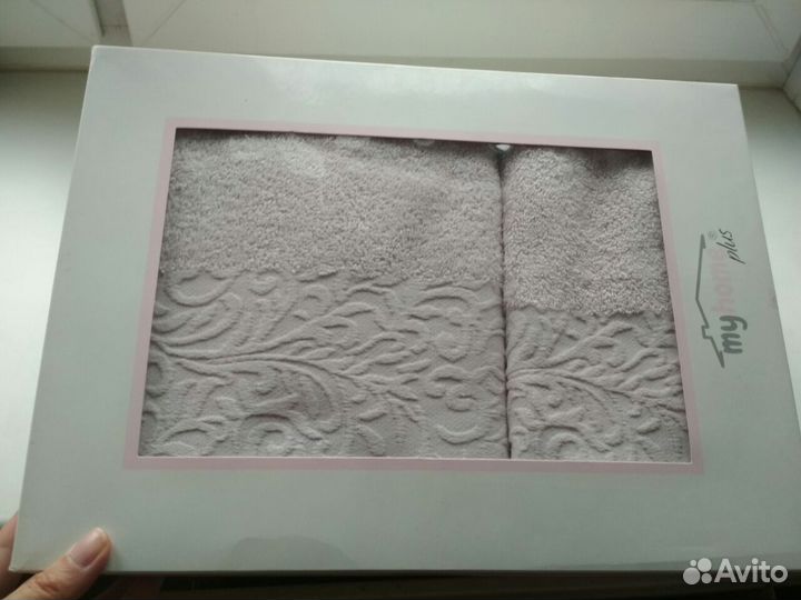 Набор махровых банных полотенец Турция