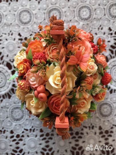 Букет из мыла