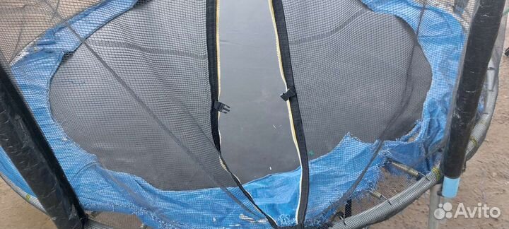 Батут с сеткой бу