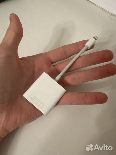 Переходник apple cera kit lightning to usb 3 a1619