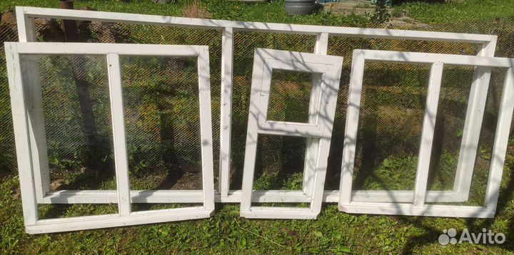 Деревянные окна бу для дачи