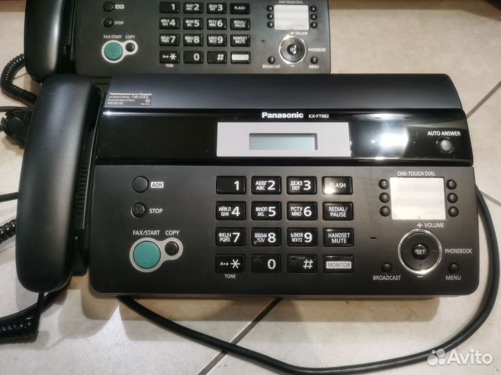 Факсы Panasonic KX-FT982