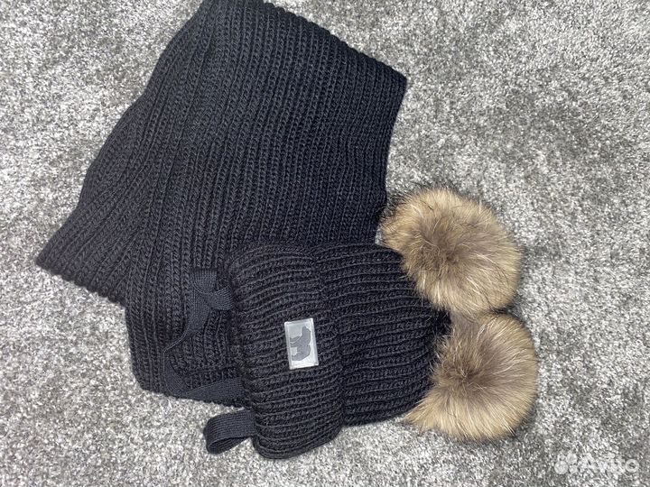 Комплект шапка и шарф