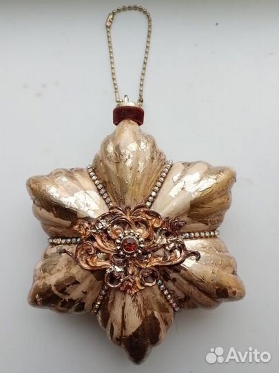 Ангелок ручной работы. Винтажная подвеска