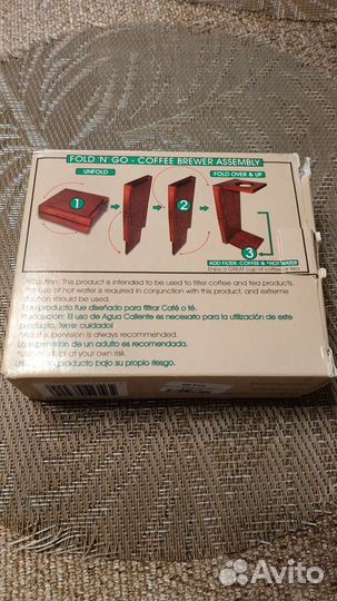 Кофеварка деревянная. Сувенир из Коста Рики