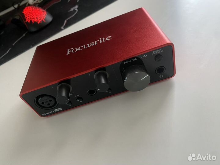 Звуковая карта focusrite scarlett solo 3rd gen