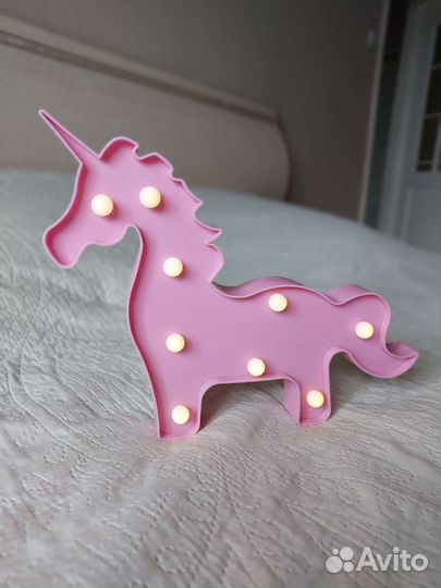 Ночник единорожка