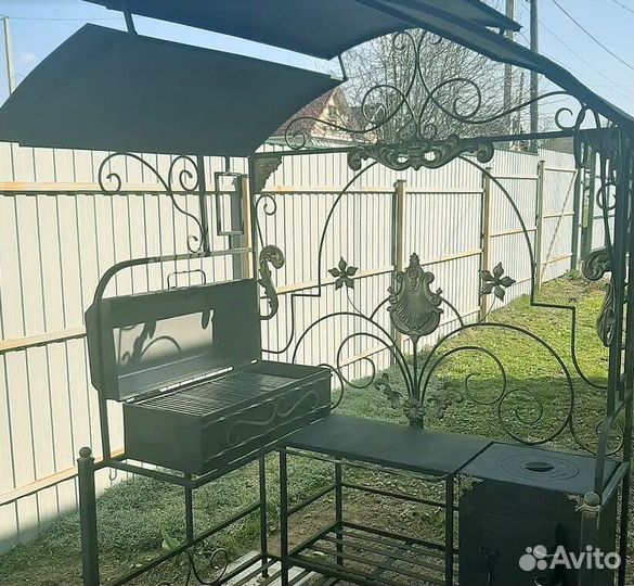 Кованый мангал