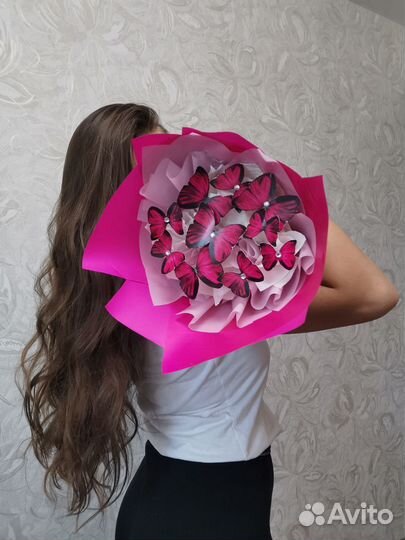 Букет из бабочек (срок выполнения от 2-3 часов)