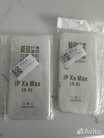 Прозрачный чехол на iPhone XS Max новый