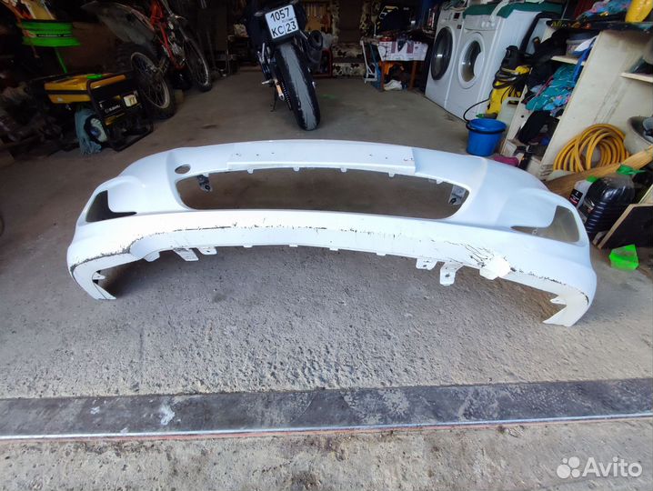 Бампер передний солярис 1 дорестайл