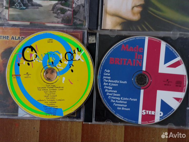 CD диски музыкальные