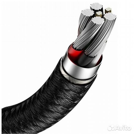 Кабель Baseus Cafule Series Metal Data USB —