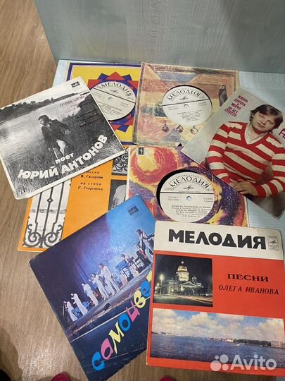 Виниловые грампластинки советские