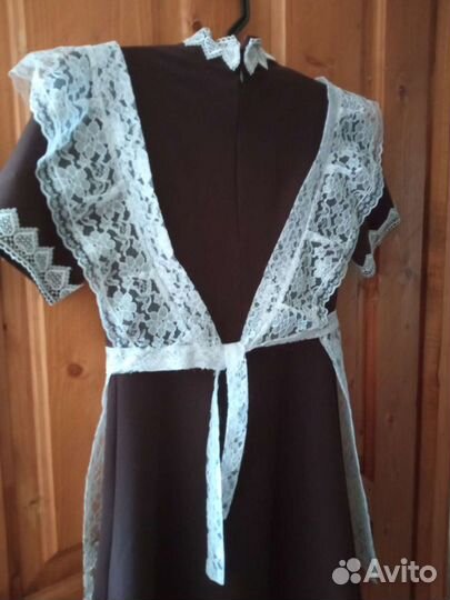 Школьная форма +фартук на последний звонок