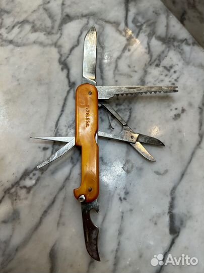 Нож складной Ворсма СССР Клеймо