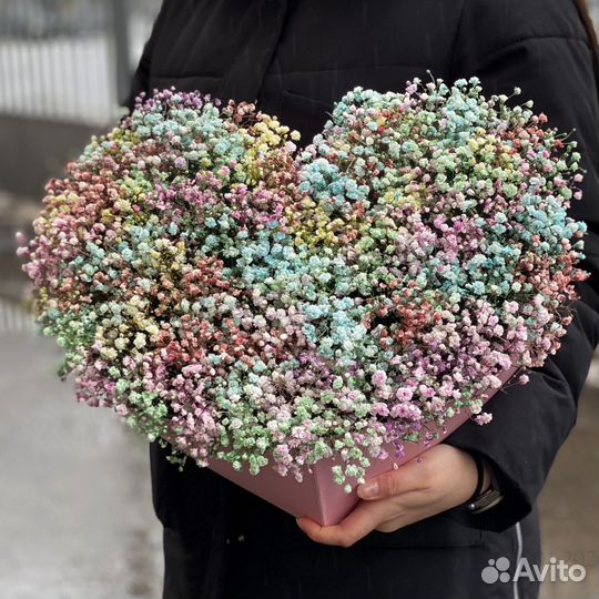 Гипсофила в форме сердца