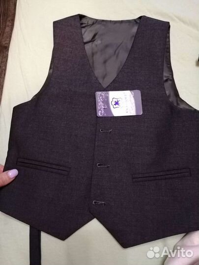 Желетка школьная на мальчика