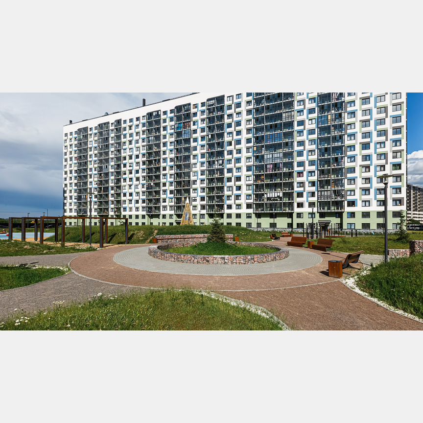2-к. квартира, 55,4 м², 2/15 эт.