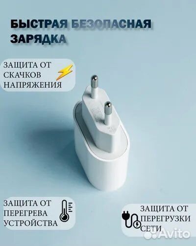 Быстрая зарядка для iPhone 20W