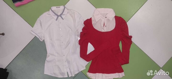 Продам рубашки для девочек школьные