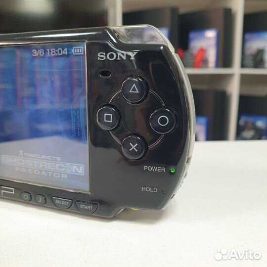 Sony PSP 3008 8GB + 7 игр