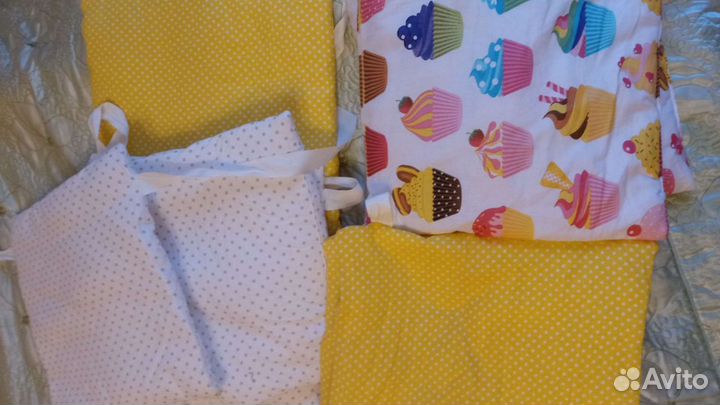 Бортики в кроватку