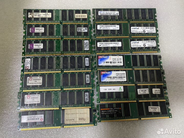 Оперативная память DDR2/DDR1 1-4gb