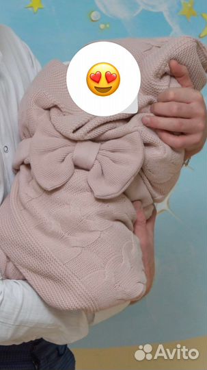 Конверт на выписку для девочки весна-лето-осень