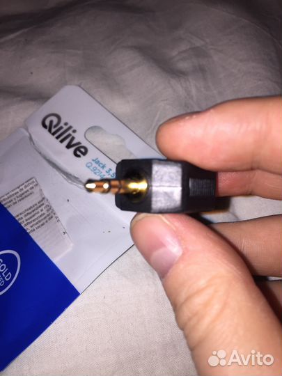 Переходник для наушников Qilive