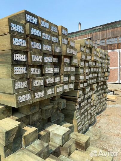 Шпала пропитанная деревянная тип-1,тип-2