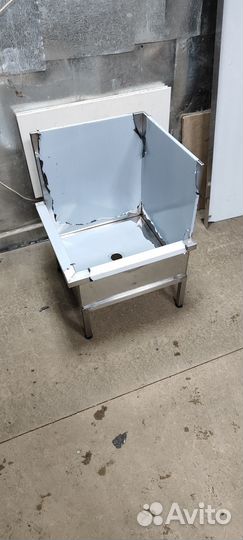 Ванна моечная, моповая из нержавейки