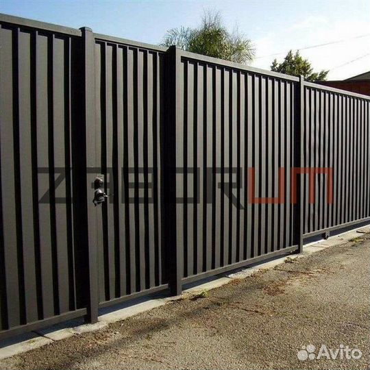 Забор из металлопрофиля в Солнечногорске