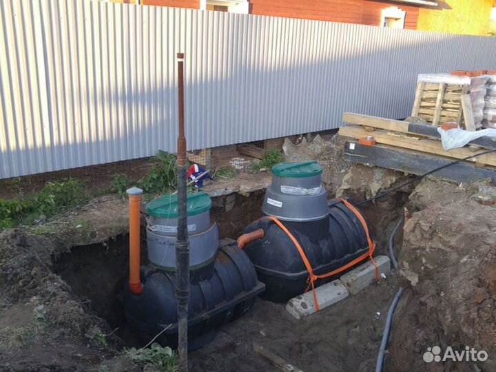 Септик эко Кит 8 переливной