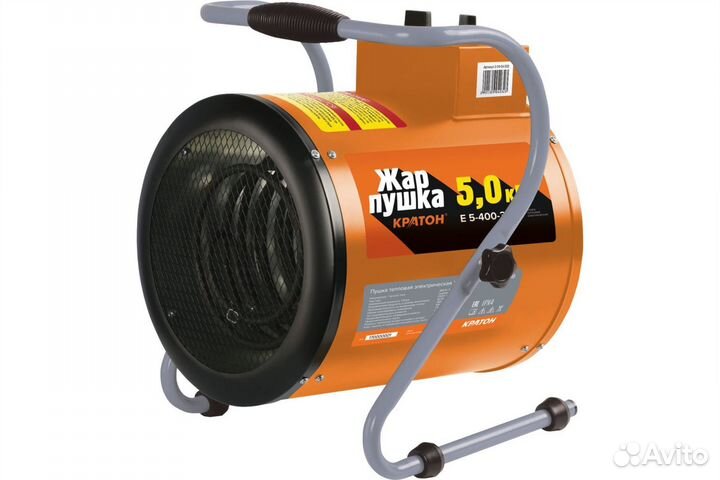 Пушка электрическая 5кВт Кратон E 5-400-380В