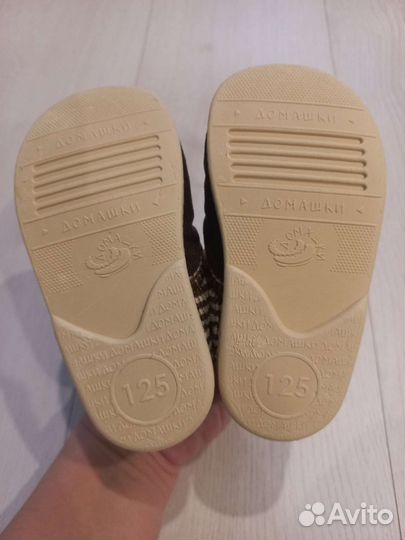 Домашние тапочки для девочки