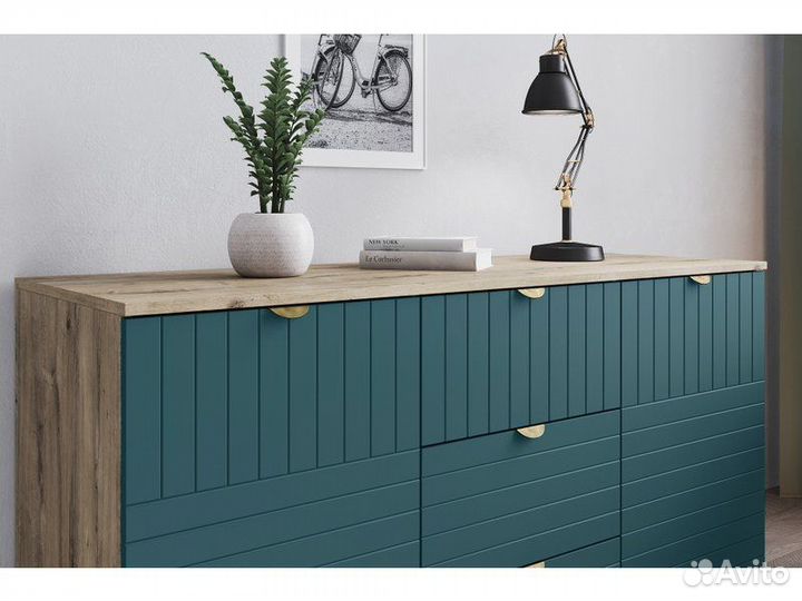 Тумба Монблан-2 Line Aquamarine