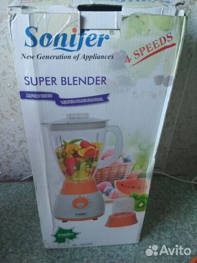 Блендер стационарный 2в1 электрический