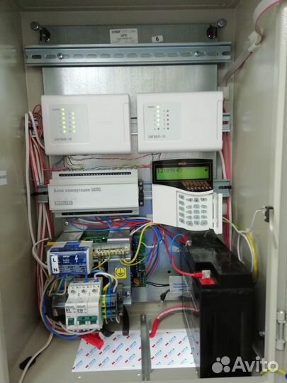 Пожарно-охранная сигнализация.Монтаж