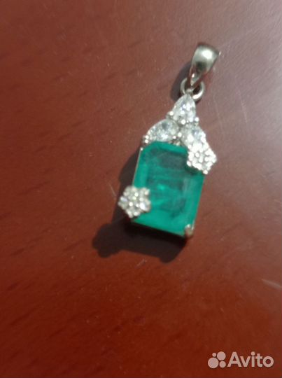 Кулон серебро