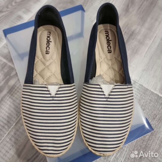 Слипоны эспадрильи