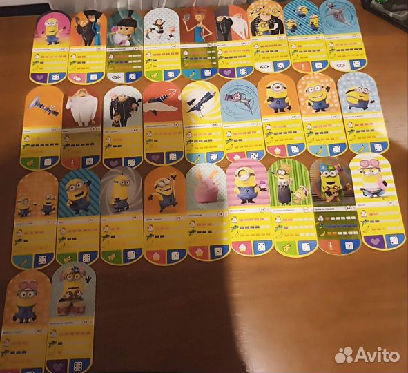 Гадкий я 3.Карточки