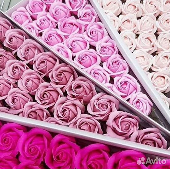 Розы из мыла оптом