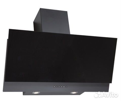 Вытяжка каминная Elikor Рубин 90 cм антрацит/черн