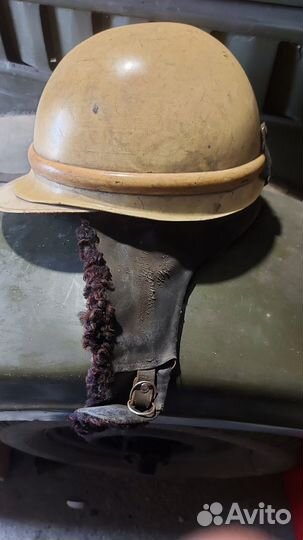 Мотошлем бу утепленный СССР