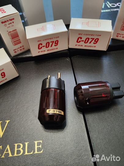 Сетевые разъемы для кабеля питания C-079 + P-079E