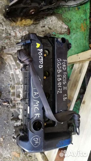 Двигатель Ford Focus 2 1.8 л. 125 л. с. qqdb