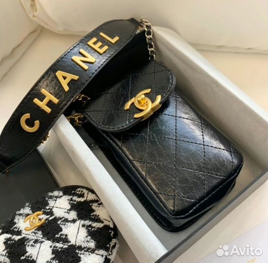 Сумка кросс-боди с монетницей Chanel vip gift