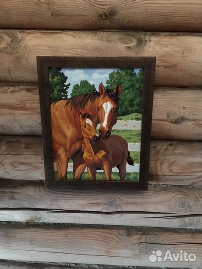 Готовые картины по номерам